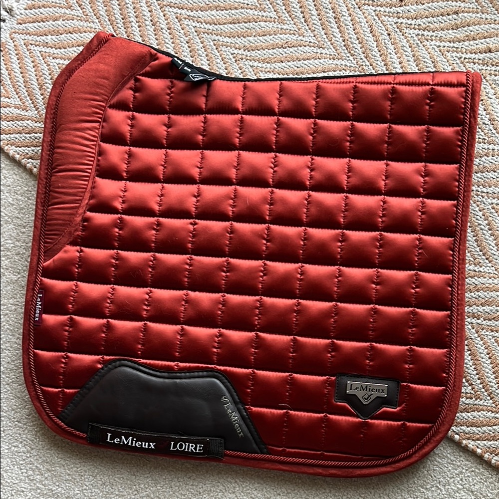 EUC Lemieux Loire Memory Foam Dressage Pad - Sienna S/M
